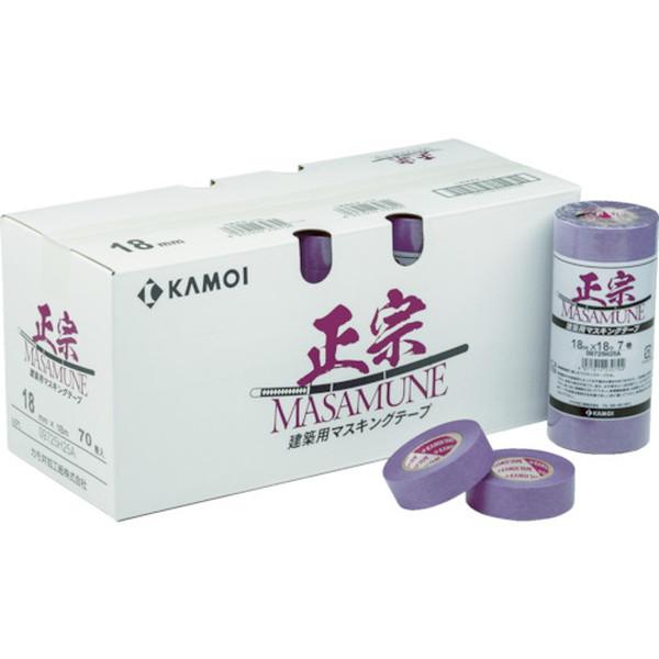 カモ井　マスキングテープ建築塗装 正宗 50mm（2巻入）　（MASAMUNEJAN50）102-6...