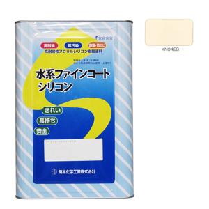 キクスイ 水系ファインコートシリコン 艶有 16KG  淡彩 KN042B 【菊水化学工業】｜paintandtool