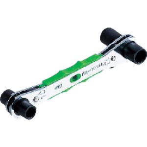 JEFCOM デンサン DR-0819S-BK マルチ8ソケットレンチ（ショートタイプ