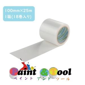 パイオラン 塗装・建築養生テープ 25mmx25m クリア 1箱(60巻入り
