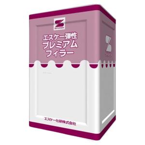 エスケー弾性プレミアムフィラー　15kg　白【エスケー化研】＊代引決済不可、キャンセル不可｜paintandtool