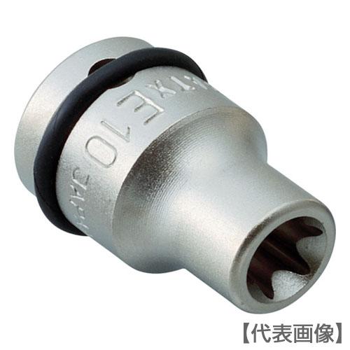 ＴＯＮＥ　インパクト用ヘックスローブソケット　トルクスソケット　Ｅ７　先端寸法６．１７ｍｍ（369-...