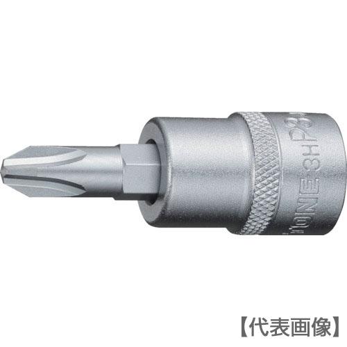ＴＯＮＥ　ドライバービットソケット　（＋）Ｎｏ．３　差込角９．５ｍｍ（3H-P3）369-5158【...
