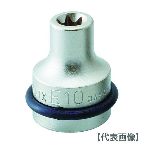 ＴＯＮＥ　インパクト用ヘックスローブソケット　Ｅ１８（4ATX-E18）810-9253【ＴＯＮＥ（...
