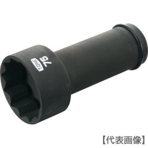 ＴＯＮＥ　アンカーボルト用ソケット（１２角）８５ｍｍ（8AD-85L200）810-9642【ＴＯＮＥ（株）】｜paintandtool