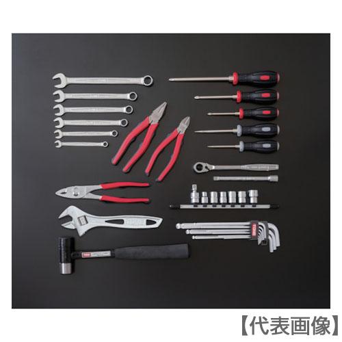 ＴＯＮＥ　整備用工具セット　シャッター付サービスボード　工具一式のみ　３５点セット（CS310C）4...