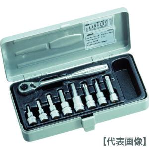 TONE ヘキサゴンソケットレンチセット H3082 : 白鷺HH Tools Yahoo