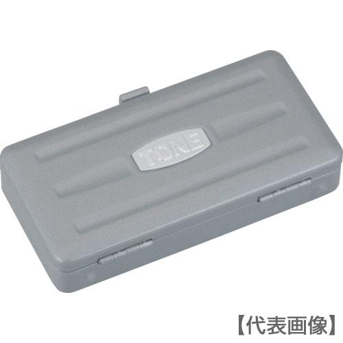 ＴＯＮＥ　スチール製工具箱　ツールケース　間口２０３×奥行１１１×高さ３９ｍｍ（MCT1）820-4...