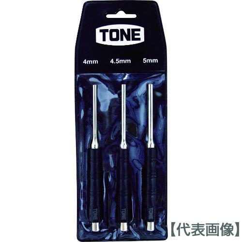 ＴＯＮＥ　平行ピンポンチセット　４．０、４．５、５．０ｍｍ　３点セット（PP300）498-1588...