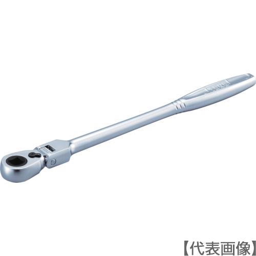 ＴＯＮＥ　首振ラチェットハンドル　凹タイプ　差込角１２．７ｍｍ（RH4FB）829-2415【ＴＯＮ...