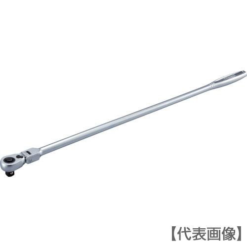 ＴＯＮＥ　ラチェットハンドル　首振りタイプ　歯数７２枚　差込角１２．７ｍｍ　全長６２８ｍｍ（RH4F...