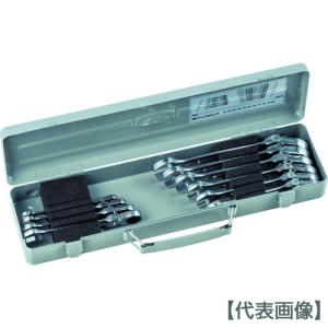 TONE（トネ） 首振ラチェットめがねレンチセット 10pcs (RMF100