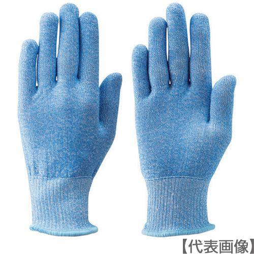トワロン　耐切創手袋　ＮＥＯカットレジストインナーブルー　Ｍ　（189-M）161-0447【（株）...