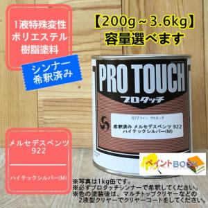 トヨタ 1L8】 チタニウムカーバイドグレー プロタッチ 1液型塗料