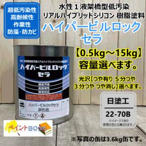 水性1液シリコン樹脂塗料 【日塗工 N-90】 マンセル N9.0 ハイパービル