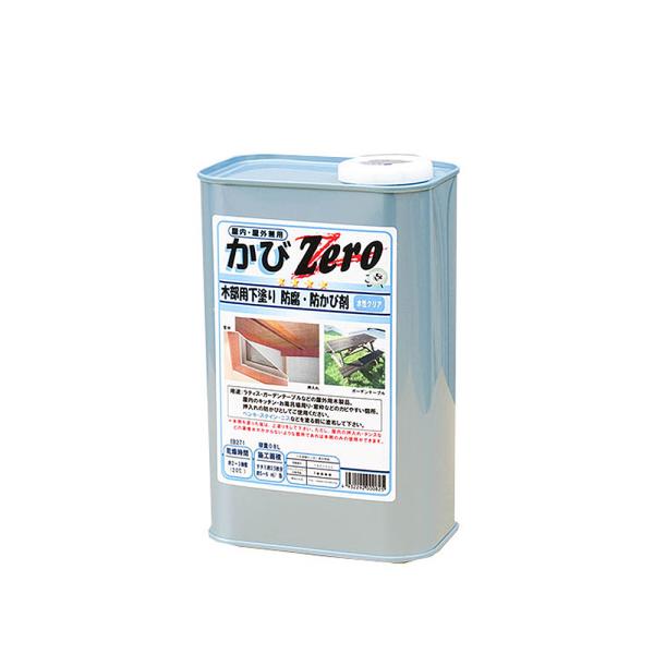 吉田製油所　かびＺＥＲＯ　木部用下塗り防腐・防カビ剤　0.8L　