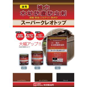 吉田製油所 油性強力木材防腐防虫剤 スーパーク...の詳細画像2