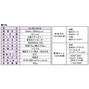 精和産業 簡易防音型洗浄機 ジェットクリーン ...の詳細画像5