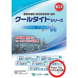 水性クールタイトシリコン　15kg　A色　艶有　屋根用遮熱塗料 　エスケー化研