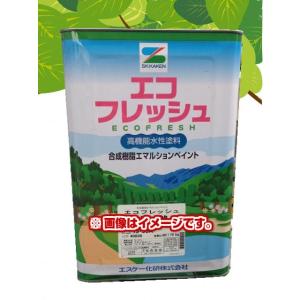 エコフレッシュクリーン ３分艶 16kg 白・淡彩色 超低VOC多機能型屋内用水性塗料 エスケー化研｜paintshop