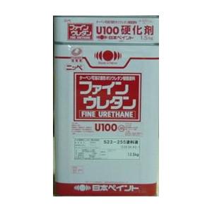 【送料無料】ニッペ　ファインウレタンU-100　S23-255（チョコレート）　15ｋｇセット