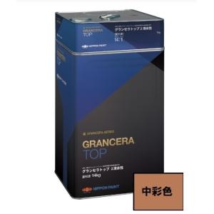 送料無料】ニッペ グランセラトップ2液水性 5分艶あり 淡彩色 15kg