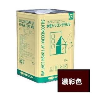 送料無料】ニッペ 水性シリコンセラUV つや消し 淡彩色 15kg 送料無料】ニッペ 水性シリコンセラUV つや消し 淡彩色 15kg