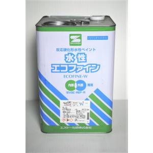 水性エコファイン　16kg　シロ