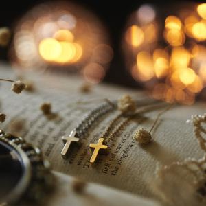 Lauss ペアネックレス つけっぱなしok ピュア クロス