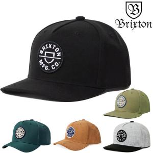 ブリクストン キャップ BRIXTON CREST C MP SNAPBACK CAP キャップ スナップバックキャップ 帽子 ベースボールキャップ