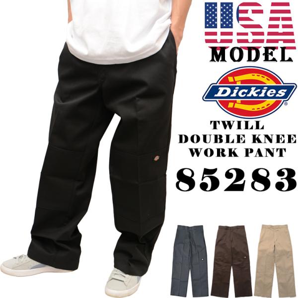 ディッキーズ ダブルニー ワーク パンツ メンズ チノパンツ DICKIES TWILL DOUBL...