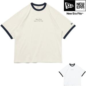 ニューエラ Tシャツ NEW ERA RINGER TEE 正規取扱店 半袖 コットン リンガーTシャツ オーバーサイズドフィット NEWERA 14121869 14121870