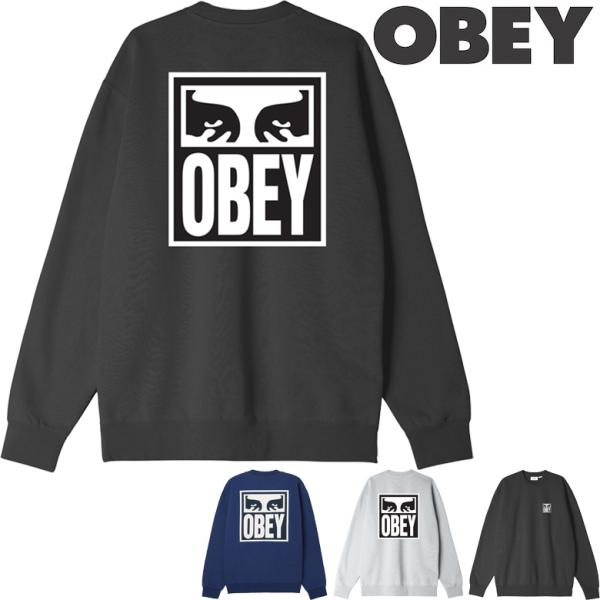 オベイ トレーナー OBEY EYES ICON CREW 正規取扱店 クルーネック スウェット ス...