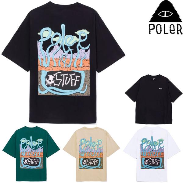 ポーラー Tシャツ POLeR ROOTBEAST RELAX FIT TEE 正規取扱店  半袖T