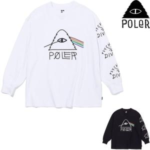 ポーラー ロンT POLeR PSYCHEDELIC RELAX FIT L/S TEE 正規取扱店  Tシャツ 長袖T ロングスリーブ