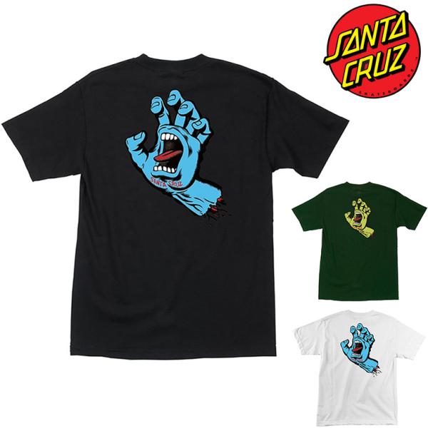 サンタクルーズ Tシャツ SANTA CRUZ SCREAMING HAND TEE 半袖T プリン...