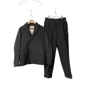 Confect/コンフェクト/ネストローブ/ウールリネン/3ピースセットアップ/メンズ/グレー/ジャ...