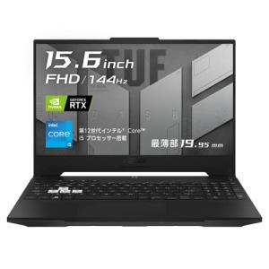 ASUS 第12世代インテル最新高性能CPU・RTX3060 ゲーミングノートPC TUF Dash