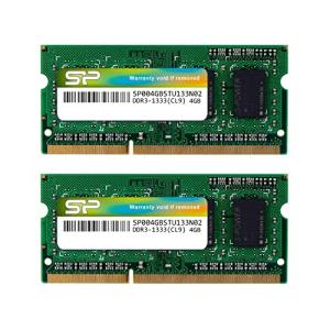 シリコンパワー ノートPC用メモリ 204Pin SO-DIMM DDR3-1333