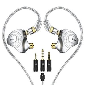 ベリリウムコーティン振動板 TRN-ST5 ハイレゾ モニターイヤホン 4BA+1DD