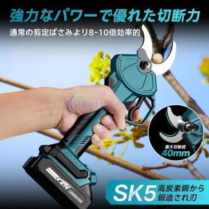 電動剪定バサミ 剪定はさみ 一台2役 切断直径...の詳細画像1