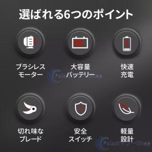 剪定ばさみ 充電式 マキタ バッテリー互換 電...の詳細画像5