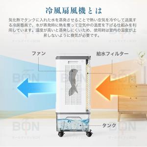 【2026年新登場】冷風機 扇風機 首振り 左...の詳細画像2