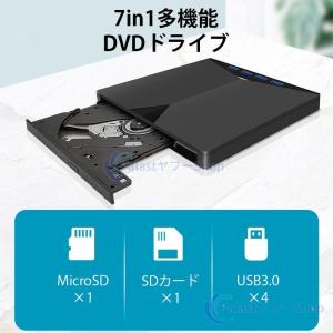 DVDドライブ マルチ 外付け 7in1 US...の詳細画像5