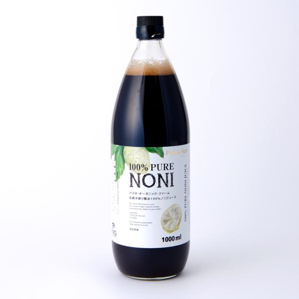 ノニジュース　『100% PURE NONI』　パラオ産　高品質ノニ　1,000ml　トップクラスの...