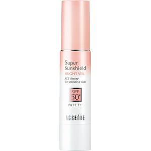 スーパーサンシールド ブライトヴェール <ナチュラルカバー> SPF50（アクセーヌ）【メール便対象商品※数量１個のみ】