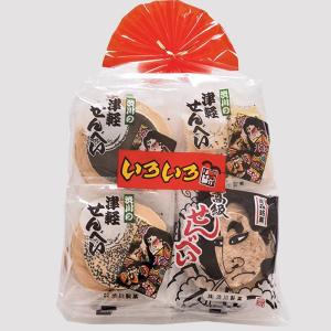 せんべい いろいろ煎餅 26枚入り 渋川製菓 青森 黒石 津軽せんべい : カブ