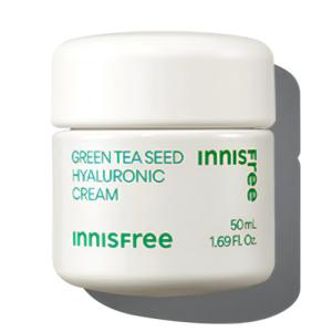 『innisfree イニスフリー』グリーンティーヒアルロン酸 クリーム(50mL) シード グリーンティー成分 水分 集中保湿 韓国コスメ｜paldo