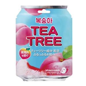 『HTB』ティーツリーボンボンシートマスク (23ml・1枚) TEATREE ティーツリー配合 敏感肌 フェイスマスク マスクパック  スキンケア 韓国コスメ｜paldo