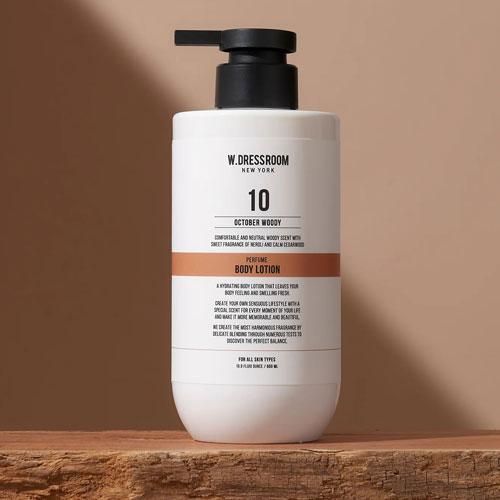 W.DRESSROOM モイスチャライジングパフュームボディローション No.10 オクトーバー ウ...